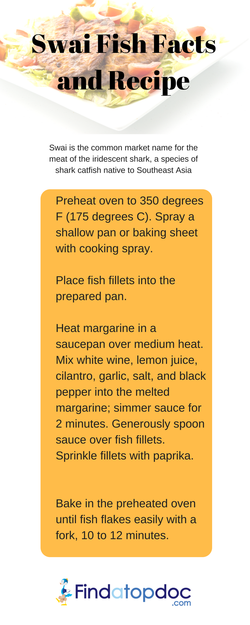 Swai Fish Facts and Recipe