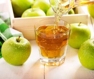 Substitute Apple Juice for Ice Cream